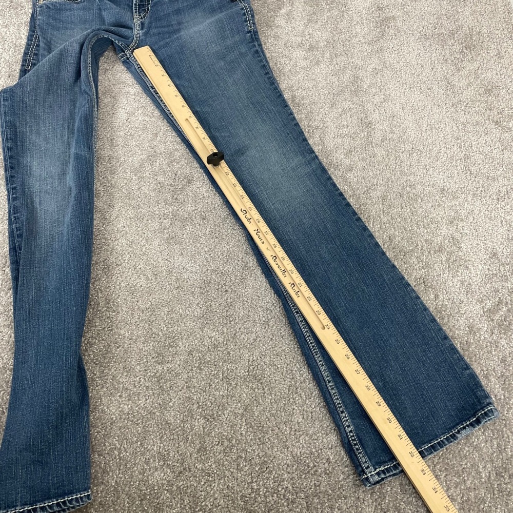 Silver Jeans Womens 29 x 32 Suki Surplus Bootcut Y2K Medium Wash (Tag 27 x 34) - Picture 12 of 14